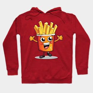 kawaii french fries T-Shirt cute ,potatofood funny Hoodie